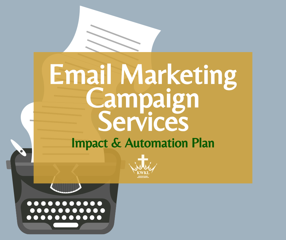 Email Marketing Campaign Services (3 Plan Options)